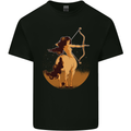Sagittarius Woman Zodiac Star Sign Kids T-Shirt Childrens Black