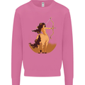 Sagittarius Woman Zodiac Star Sign Mens Sweatshirt Jumper Azalea