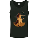 Sagittarius Woman Zodiac Star Sign Mens Vest Tank Top Black
