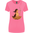 Sagittarius Woman Zodiac Star Sign Womens Wider Cut T-Shirt Azalea