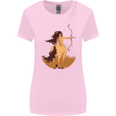 Sagittarius Woman Zodiac Star Sign Womens Wider Cut T-Shirt Light Pink