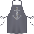 Sailing Anchor Sailor Boat Captain Ship Cotton Apron 100% Organic Steel