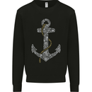Sailing Anchor Sailor Boat Captain Ship Mens Sweatshirt Jumper Black