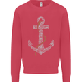 Sailing Anchor Sailor Boat Captain Ship Mens Sweatshirt Jumper Heliconia