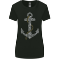 Sailing Anchor Sailor Boat Captain Ship Womens Wider Cut T-Shirt Black