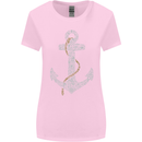 Sailing Anchor Sailor Boat Captain Ship Womens Wider Cut T-Shirt Light Pink