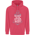 Sailing Captain Narrow Boat Barge Sailor Childrens Kids Hoodie Heliconia
