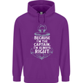 Sailing Captain Narrow Boat Barge Sailor Childrens Kids Hoodie Purple