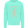 Sailing King of the Ocean Sailor Boat Mens Sweatshirt Jumper Peppermint