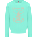 Sailing King of the Ocean Sailor Boat Mens Sweatshirt Jumper Peppermint