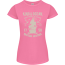 Sailing King of the Ocean Sailor Boat Womens Petite Cut T-Shirt Azalea