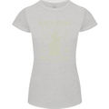 Sailing King of the Ocean Sailor Boat Womens Petite Cut T-Shirt Sports Grey