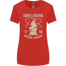 Sailing King of the Ocean Sailor Boat Womens Wider Cut T-Shirt Red