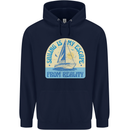 Sailing My Escape From Reality Sailor Childrens Kids Hoodie Navy Blue