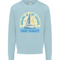 Sailing My Escape From Reality Sailor Kids Sweatshirt Jumper Light Blue