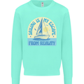 Sailing My Escape From Reality Sailor Kids Sweatshirt Jumper Peppermint