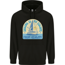 Sailing My Escape From Reality Sailor Mens 80% Cotton Hoodie Black