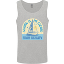 Sailing My Escape From Reality Sailor Mens Vest Tank Top Sports Grey