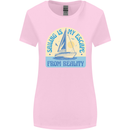 Sailing My Escape From Reality Sailor Womens Wider Cut T-Shirt Light Pink