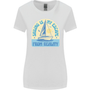 Sailing My Escape From Reality Sailor Womens Wider Cut T-Shirt White
