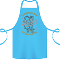 Sailor Company Sailing Boat Yacht Speedboat Cotton Apron 100% Organic Turquoise