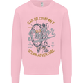 Sailor Company Sailing Boat Yacht Speedboat Kids Sweatshirt Jumper Light Pink