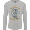 Sailor Company Sailing Boat Yacht Speedboat Mens Long Sleeve T-Shirt Sports Grey