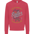 Sailor Company Sailing Boat Yacht Speedboat Mens Sweatshirt Jumper Heliconia