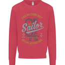 Sailor Company Sailing Boat Yacht Speedboat Mens Sweatshirt Jumper Heliconia