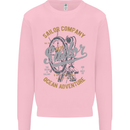 Sailor Company Sailing Boat Yacht Speedboat Mens Sweatshirt Jumper Light Pink