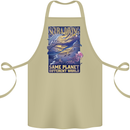 Same Planet Different World Cotton Apron 100% Organic Khaki