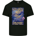 Same Planet Different World Kids T-Shirt Childrens Black