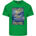 Same Planet Different World Kids T-Shirt Childrens Irish Green