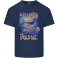 Same Planet Different World Kids T-Shirt Childrens Navy Blue