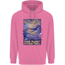 Same Planet Different World Mens 80% Cotton Hoodie Azelea