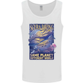 Same Planet Different World Mens Vest Tank Top White