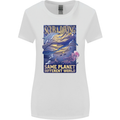 Same Planet Different World Womens Wider Cut T-Shirt White