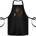 Samurai Assassin Japanese Fantasy Warrior Cotton Apron 100% Organic Black