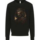 Samurai Assassin Japanese Fantasy Warrior Kids Sweatshirt Jumper Black