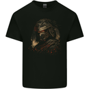 Samurai Assassin Japanese Fantasy Warrior Kids T-Shirt Childrens Black