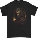 Samurai Assassin Japanese Fantasy Warrior Mens Gildan Cotton T-Shirt Black