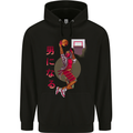 Samurai Basketball Player Childrens Kids Hoodie Black