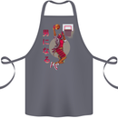 Samurai Basketball Player Cotton Apron 100% Organic Steel