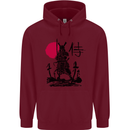 Samurai Battle MMA Kenjutsu Kendo Iaido Childrens Kids Hoodie Maroon