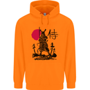 Samurai Battle MMA Kenjutsu Kendo Iaido Childrens Kids Hoodie Orange