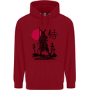 Samurai Battle MMA Kenjutsu Kendo Iaido Childrens Kids Hoodie Red