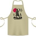 Samurai Battle MMA Kenjutsu Kendo Iaido Cotton Apron 100% Organic Khaki