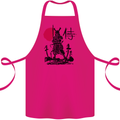 Samurai Battle MMA Kenjutsu Kendo Iaido Cotton Apron 100% Organic Pink