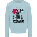Samurai Battle MMA Kenjutsu Kendo Iaido Kids Sweatshirt Jumper Light Blue