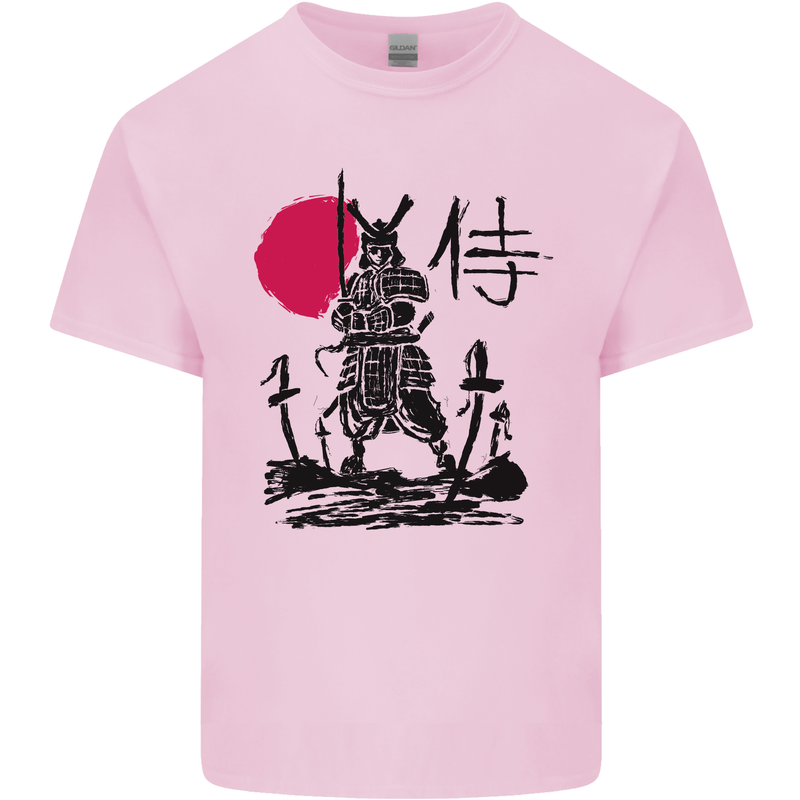 Samurai Battle MMA Kenjutsu Kendo Iaido Kids T-Shirt Childrens Light Pink